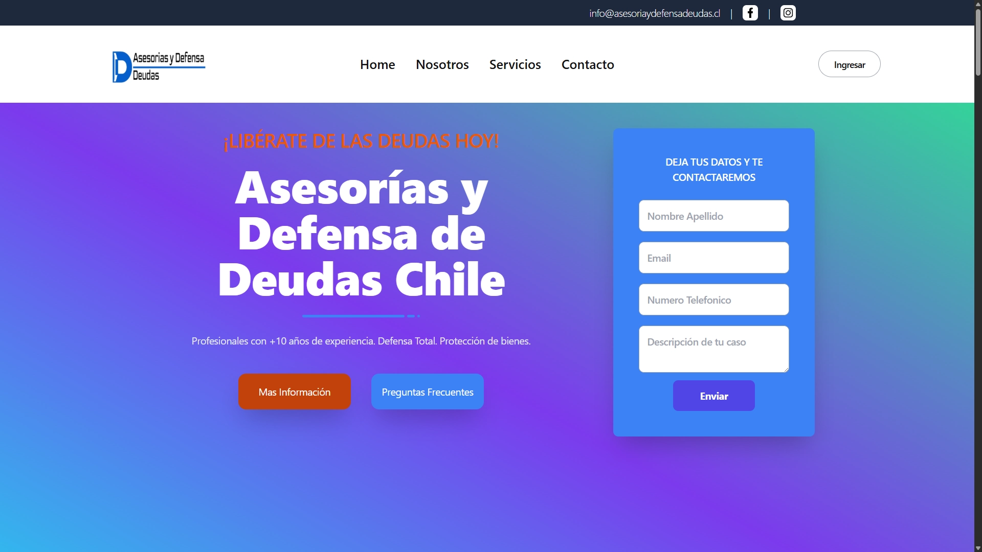 Asesoria y Defensa Deudas